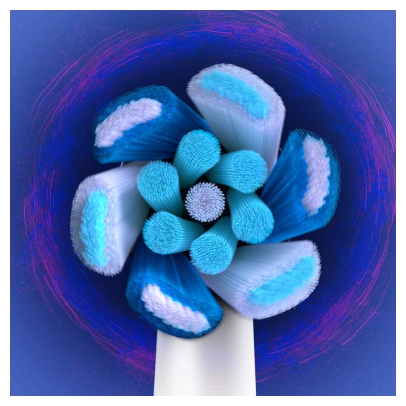 Braun Oral-B 4210201319795 iO Ultimate Cleaning Brush Heads for Sensational Mouth Feeling 2 Pieces