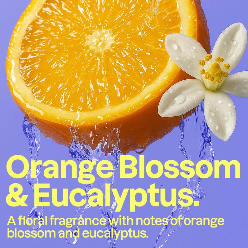 ATTITUDE Liquid Hand Soap, EWG Verified, Plant and Mineral-Based, Vegan Personal Care Products, Orange Blossom & Eucalyptus, 16 Fl Oz (Pack of 3)
