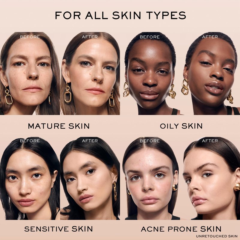 Lancôme Teint Idole Ultra Wear Natural Matte Foundation- Longwear, Medium-Full Coverage, Natural Finish, Waterproof & Hydrating - 505N (Deep Skin with Neutral/Deep Peachy Undertones), 1 Fl Oz