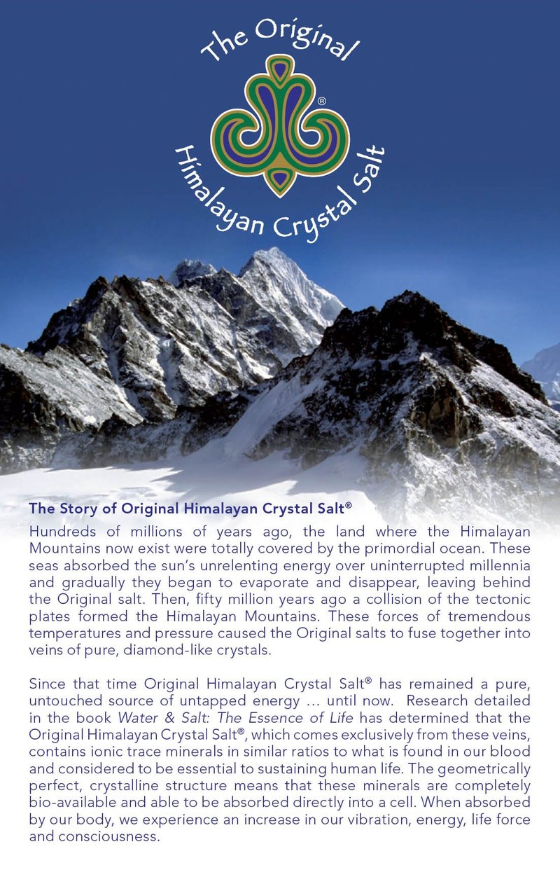 Original Himalayan Crystal Salt - Bath Salts for Hydration, Detox and Relaxation Bathing (35.27 Ounce (Pack of 1))
