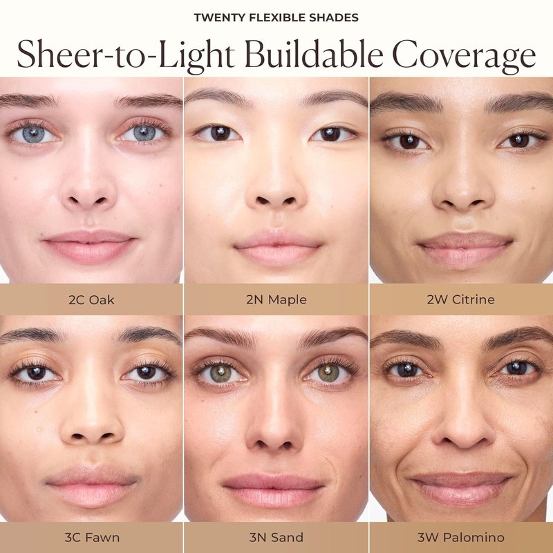Laura Mercier Tinted Moisturizer - Natural Dewy SPF 30 | 24HR Hydration, Buildable Coverage, Sheer Finish