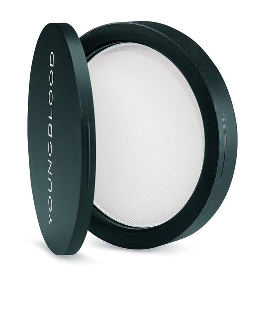 Youngblood Pressed Mineral Rice Setting Powder - Translucent Blurring Face Powder | Vegan & Cruelty-Free, Light Shade
