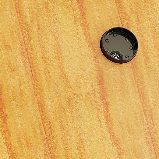 Skweawert Desk Grommet 2-1/8 Inch 53mm, Zinc Alloy Computer Desk Wire Hole Cover, Office Desktop Cord Cable Hole Metal Ring, Red Bronze