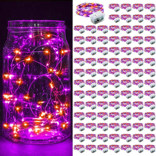 Skiennix 20 LED Fairy Lights - 7Ft Battery Operated Twinkle String Lights | Waterproof for Parties & Weddings