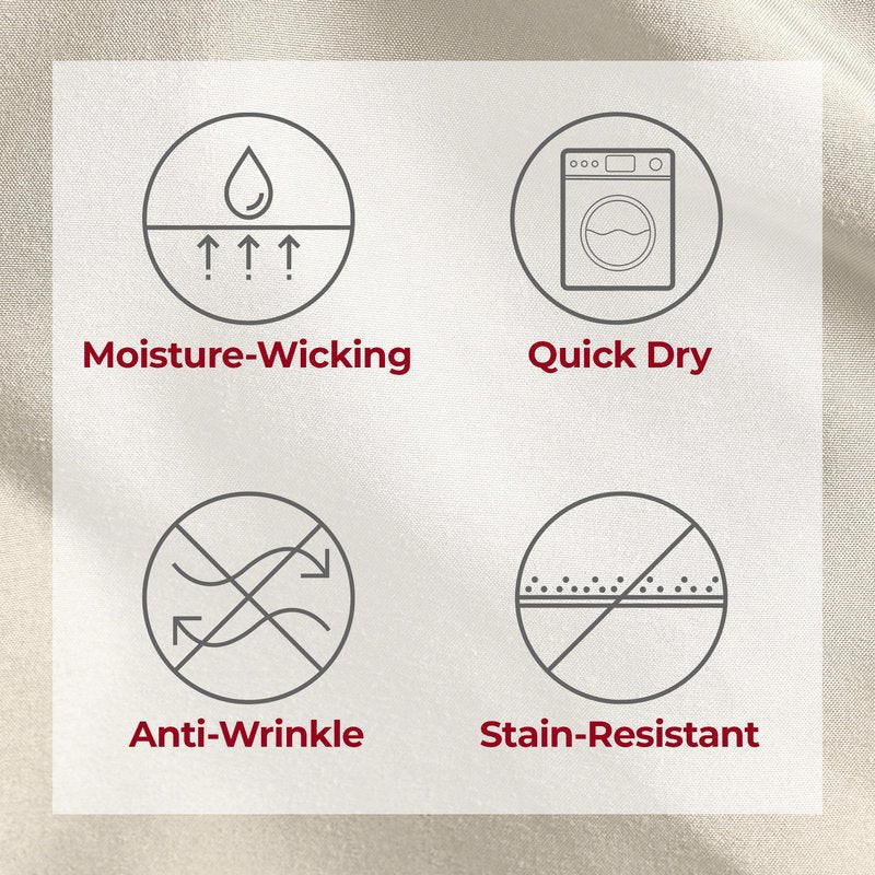 Mellanni Split King Sheets Set - 5 PC Iconic Collection Bedding - Hotel Luxury, Extra Soft, Cooling Bed Sheets - Wrinkle, Fade, Stain Resistant (Split King, Golden Ivory)