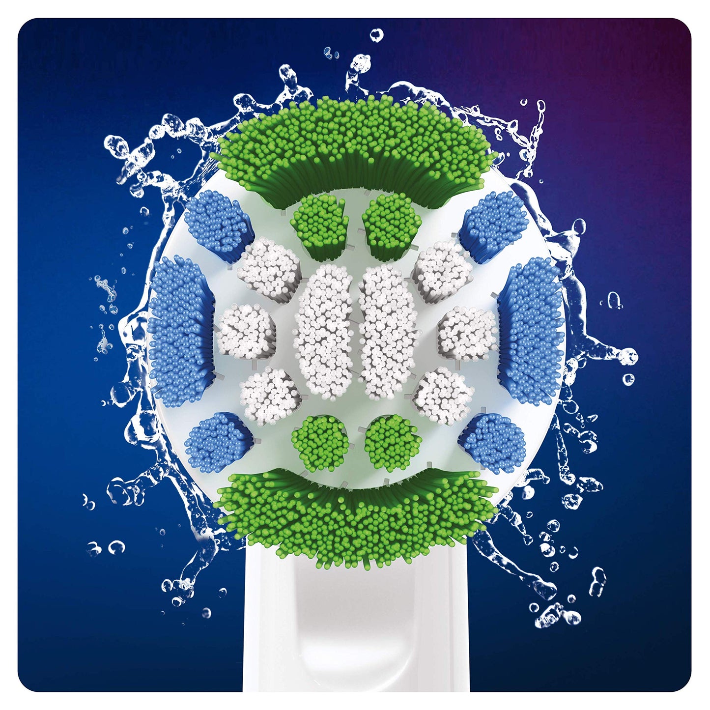 Oral-B Clean Maximiser Precision Clean Electric Toothbrush Heads, Plate Removal, Pack of 3, White
