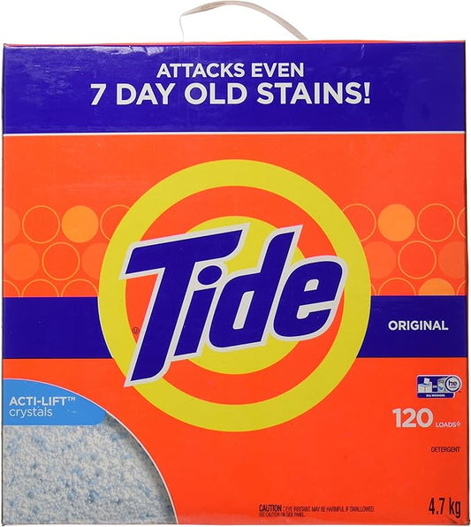 Tide Ultra Original Scent Powder, 120 Loads, 169-Ounce