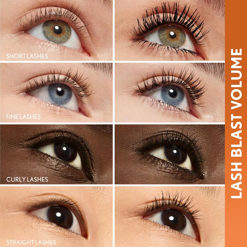 COVERGIRL Lash Blast Volume Mascara, Long-Wearing, Smudge-Proof, Cruelty Free - Black Brown (Pack of 1)