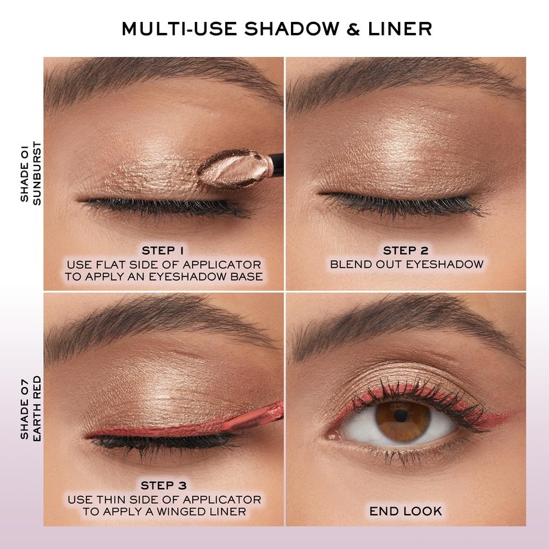 Lancôme Idôle Tint Long Wear Liquid Eyeliner & Eyeshadow - Multi-Use Eye Makeup in Matte & Shimmer Finishes - Buildable Color & Up to 16H of Wear - 04 Sienna: Apricot Crush Matte