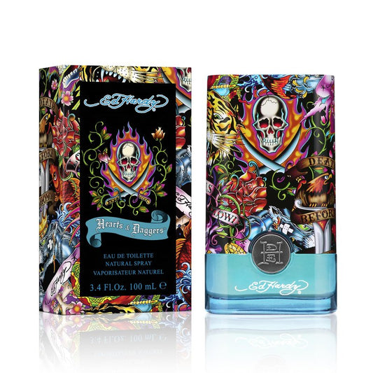 Ed Hardy Hearts & Daggers Women's Perfume Fragrance by Christian Audigier, Eau De Parfum, 3.4 fl oz