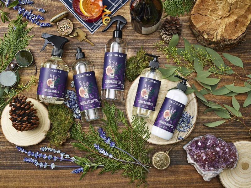 Caldrea Hand Soap Refill, Aloe Vera Gel, Olive Oil And Essential Oils To Cleanse And Condition, Lavender Cedar Leaf, 32 Oz