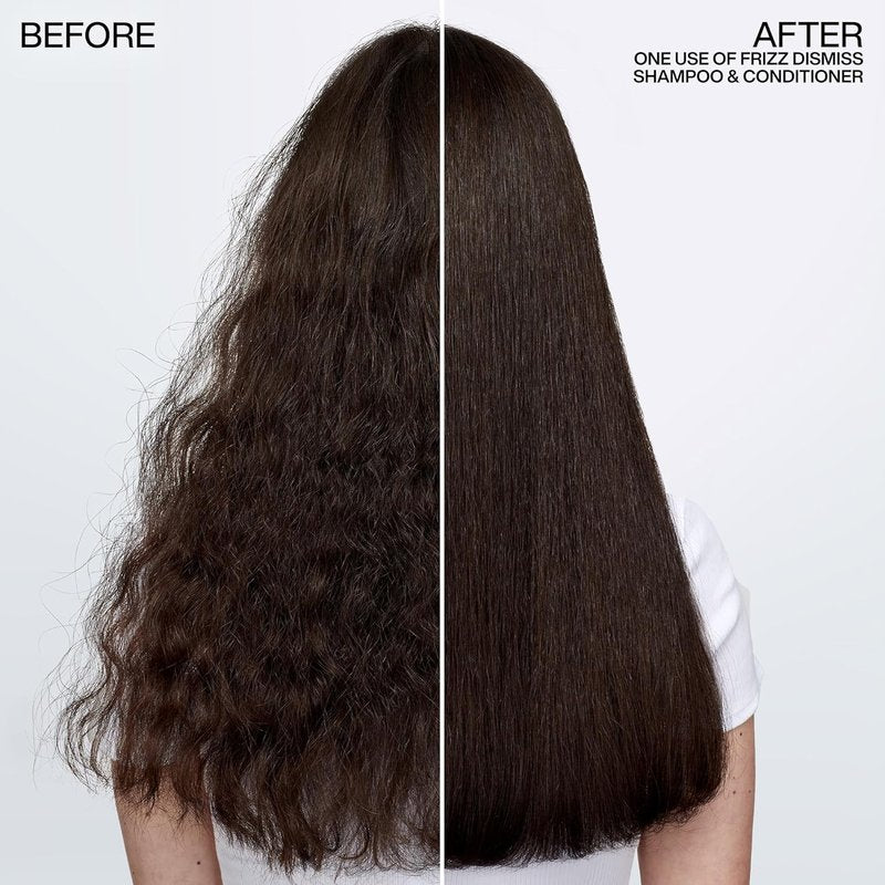 Redken Frizz Dismiss Conditioner - Frizz Control & Moisturizing for All Hair Types | Enhances Shine with Babassu Oil