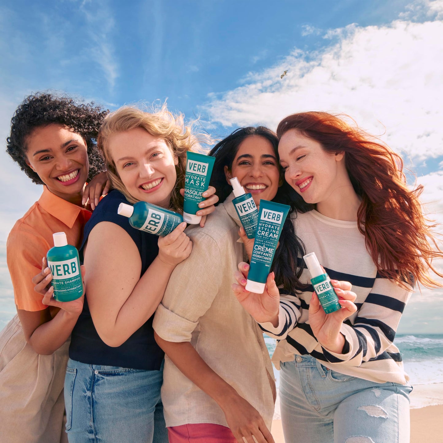VERB® Hydrate Shampoo Cleanses Dry and Frizzy Hair to Reduce Frizz and Add Moisture to Hair, 32 oz