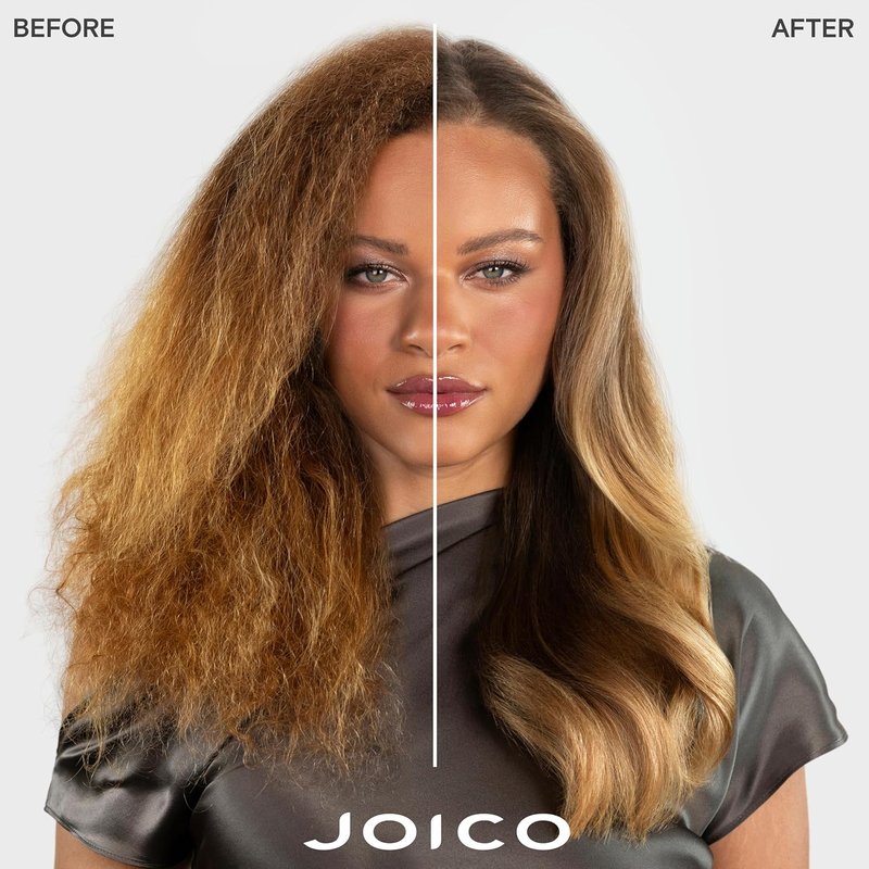 Joico Color Balance Blue Conditioner - Eliminate Brassy Tones & Boost Shine | For Lightened Brown Hair | UV Protection