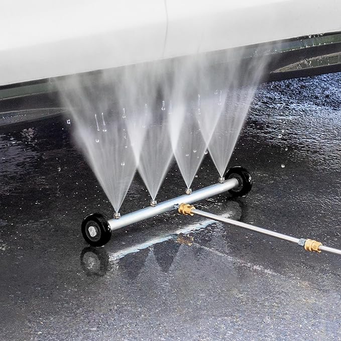 KÃ¤rcher 21" Undercarriage Cleaner Kit, Pressure Washer Accessory to Clean Cars, Trucks, SUVs, Includes Swivel Caster