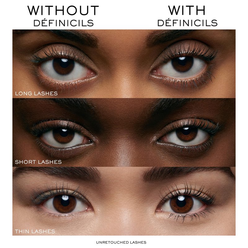 Lancôme Définicils Defining & Lengthening Mascara – Lengthen & Define Lashes – Vitamin B5 Enriched – Smudge and Clump-Free, Non-Flaking Formula – Gentle for Sensitive Eyes – Black Mascara