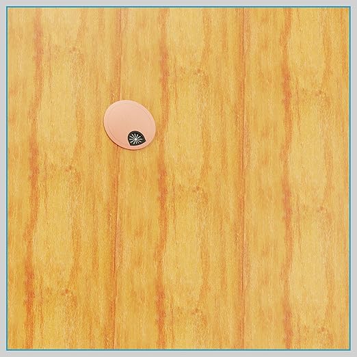 Skweawert 2 Pack Desk Grommet 2-1/8 Inch 53mm, Zinc Alloy Computer Desk Wire Hole Cover, Office Desktop Cord Cable Hole Metal Ring, Red Bronze