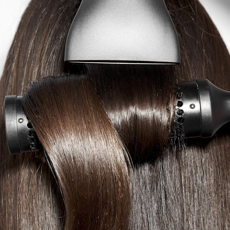ghd Helios Professional Hair Dryer - Advanced 1875W Blow Dryer with Aeroprecis Technology, 75mph Airflow, Ionic Frizz Control, More Shine, Lightweight Design and Low Noise - Black