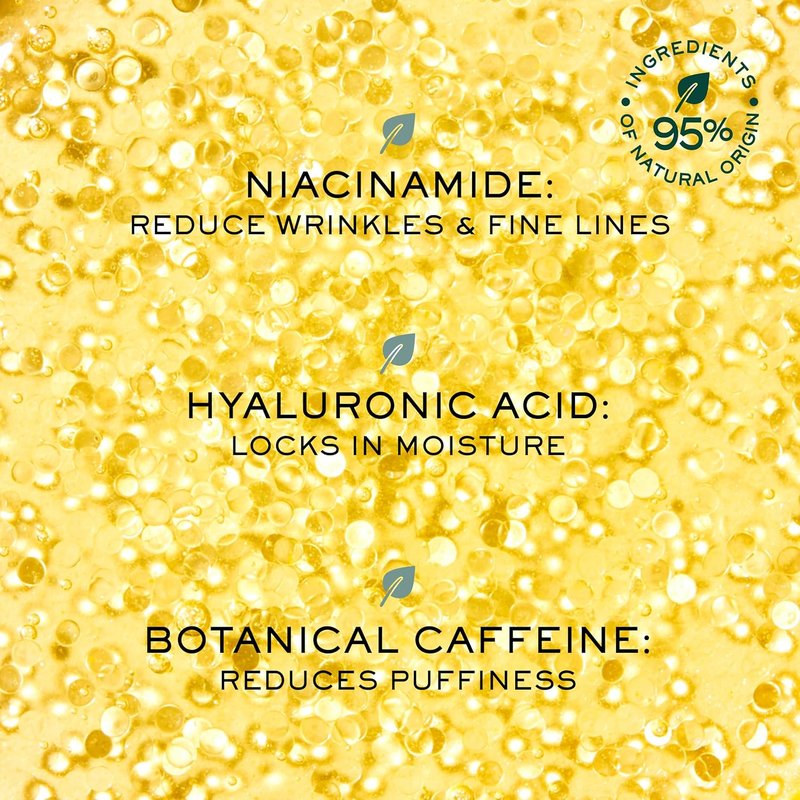 NUXE Super Serum Eye - Anti-Aging Eye Serum with Hyaluronic Acid & Botanical Caffeine | 0.5 fl oz