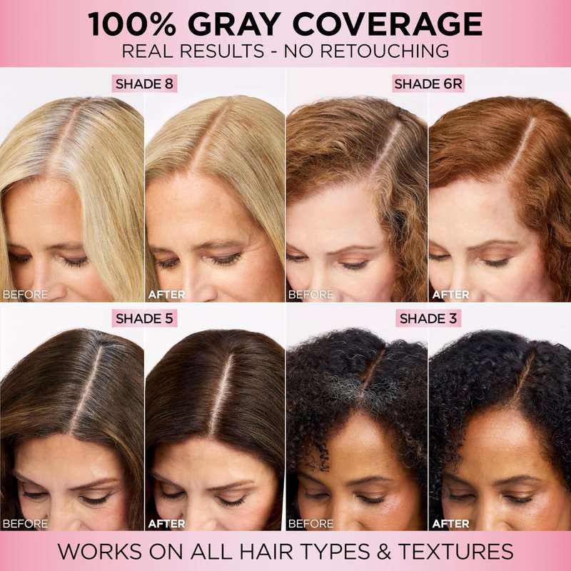 L'Oreal Paris Excellence Crème Permanent Hair Dye, Triple Care Hair Color with Pro-Keratine Complex for 100% Gray Hair Coverage, 5 Medium Brown, 1 Kit (Pack of 3)