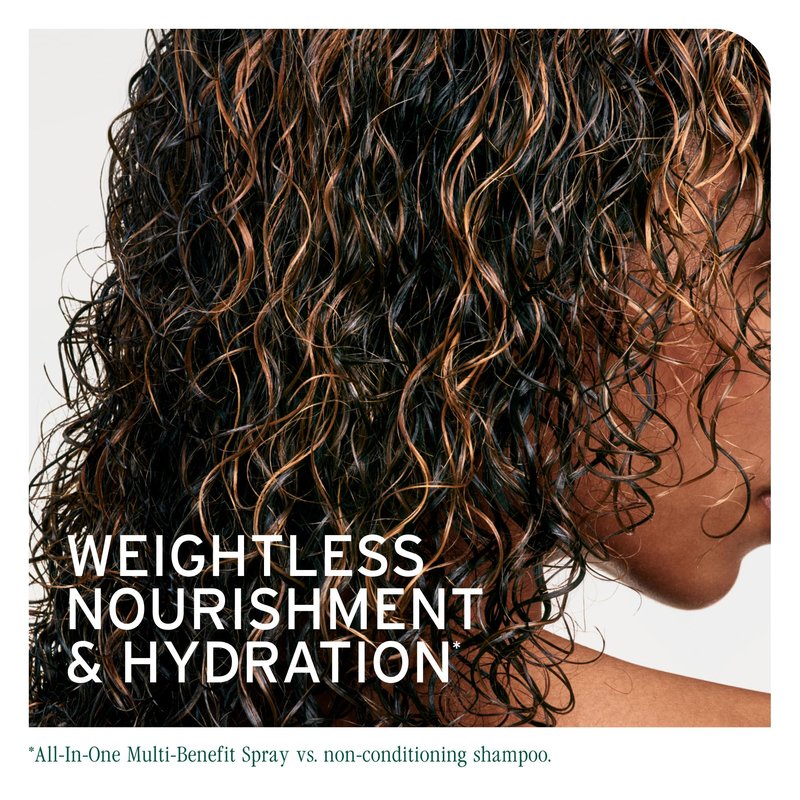 Biolage All-In-One Multi-Benefit Styling Oil - Detangles, Nourishes & Smoothes, For All Hair Types, With Moringa Oil, Vegan, 3.4 Fl Oz