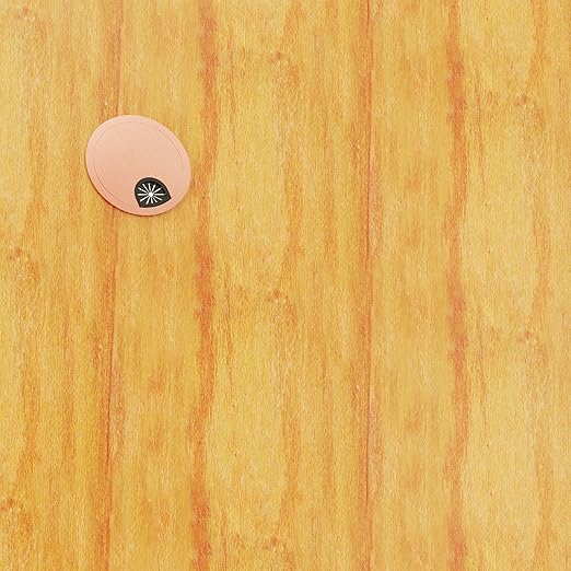 Skweawert Desk Grommet 2 Inch 50mm, Zinc Alloy Computer Desk Wire Hole Cover, Office Desktop Cord Cable Hole Metal Ring, Red Bronze