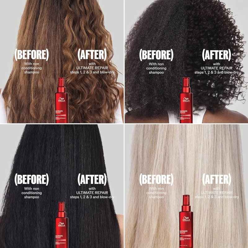 Wella Professionals Ultimate Repair Conditioner - Deeply Nourishing Formula for Damaged Hair | Repairs & Strengthens | All Hair Types