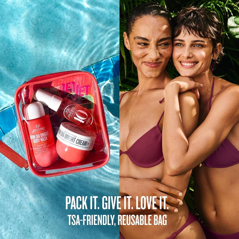 Sol de Janeiro Travel Shower Kit - Luxurious Body Care Essentials | Perfect for On-the-Go