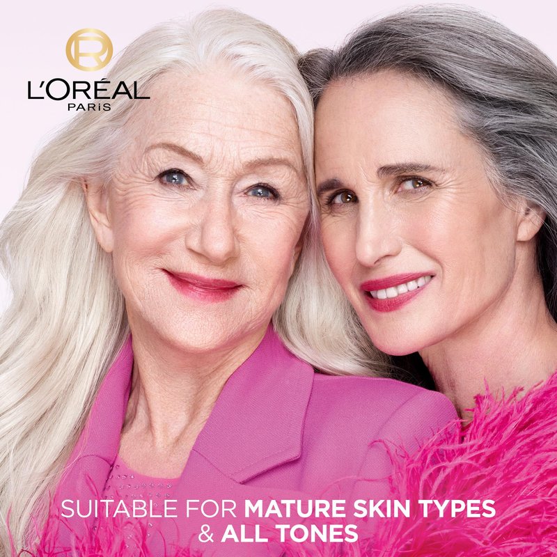 L’Oreal Paris Age Perfect Rosy Tone Anti-Aging Face Moisturizer, Renew & Revive Healthy Tone, Fragrance Free, 1.7 oz