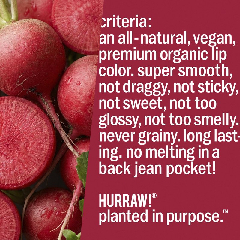 Hurraw! Plantcolor Lip Color Bundle: №1 №2 №3