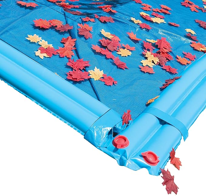 In The Swim 18' x 36' Rectangle Leaf Net Cover for Inground Swimming Pools - Removes Leaves, Sticks, and Small Debris from Your Winter Cover