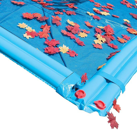 In The Swim 12' x 20' Rectangle Leaf Net Cover for Inground Swimming Pools - Removes Leaves, Sticks, and Small Debris from Your Winter Cover