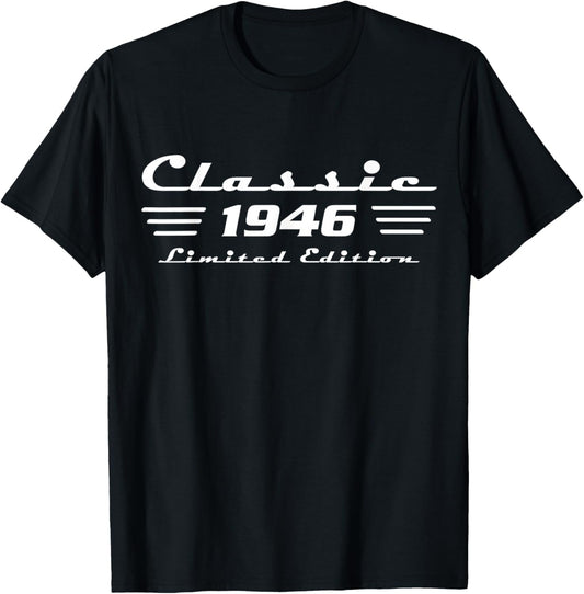 Regine Switzerland 80th Birthday T-Shirt - Classic Design for Men | Celebrate 80 Years in Style